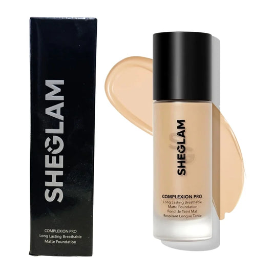 Sheglam Complexion Pro Matte Foundation | Multi Shades | Long Lasting