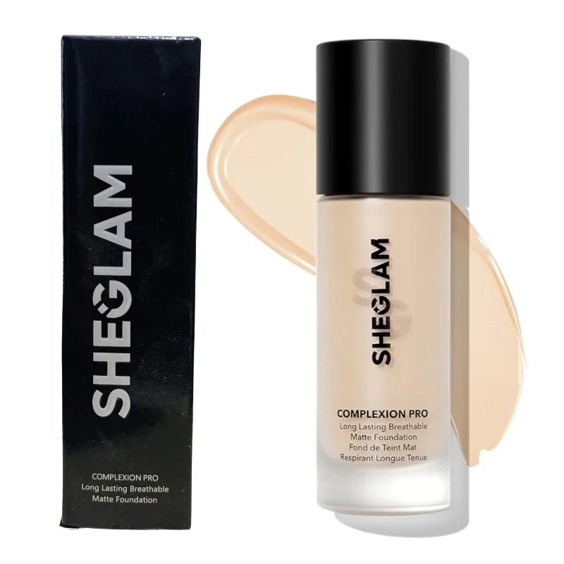 Sheglam Complexion Pro Matte Foundation | Multi Shades | Long Lasting