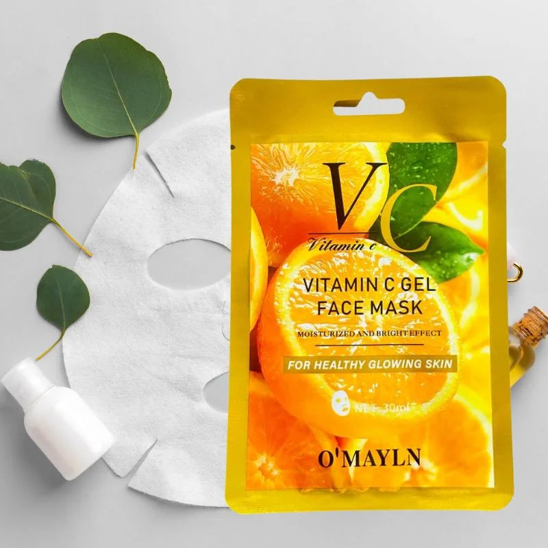 Pack of 2 | O’Mayln 24K Gold Firming Essence Mask 30ml | Skin Firming & Anti-Aging Treatment