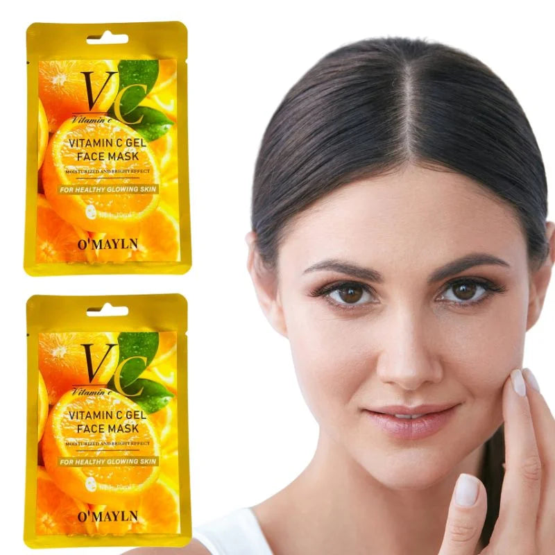 Pack of 2 | O’Mayln 24K Gold Firming Essence Mask 30ml | Skin Firming & Anti-Aging Treatment