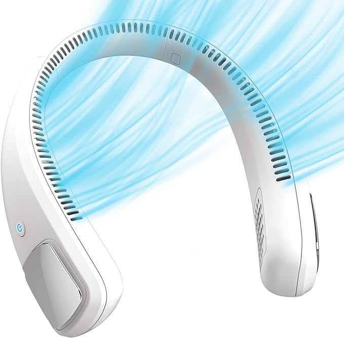 Arctic Air Freedom Wearable Neck Fan & Air Purifier | USB Rechargeable