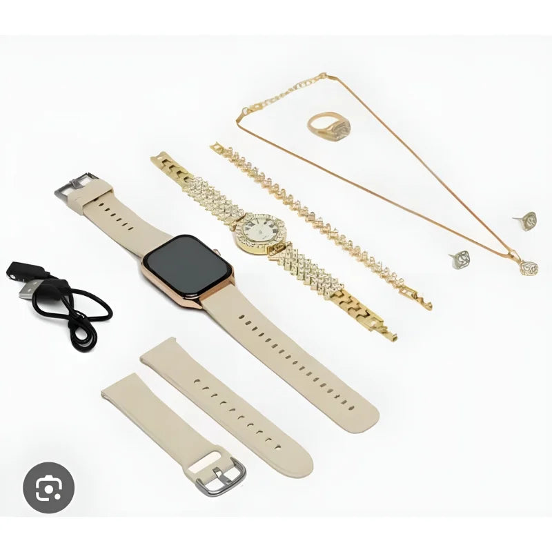 A58 Plus 6-in-1 Women’s Smartwatch | Stylish Fitness Tracker Perfect Gift Idea